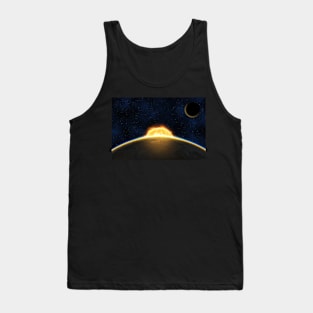 Exoplanet against bright star Tank Top